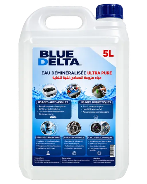 Eau déminéralisée BLUE DELTA