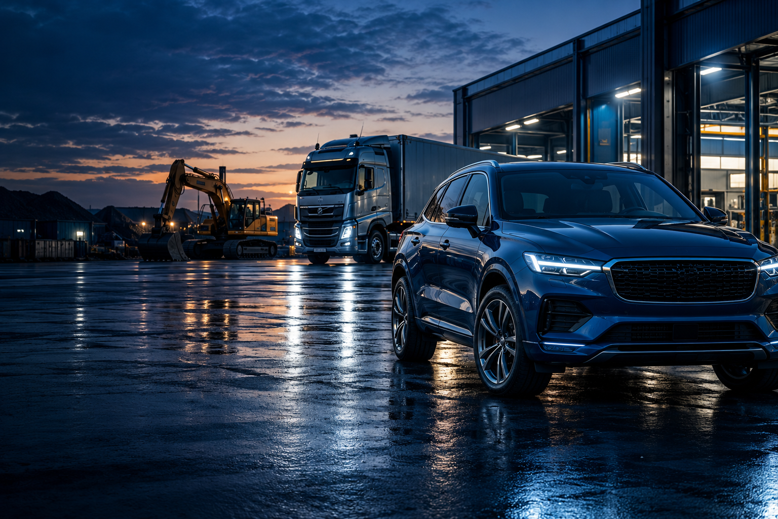 Véhicule, poids lourd et engin de chantier — Automobile et BTP